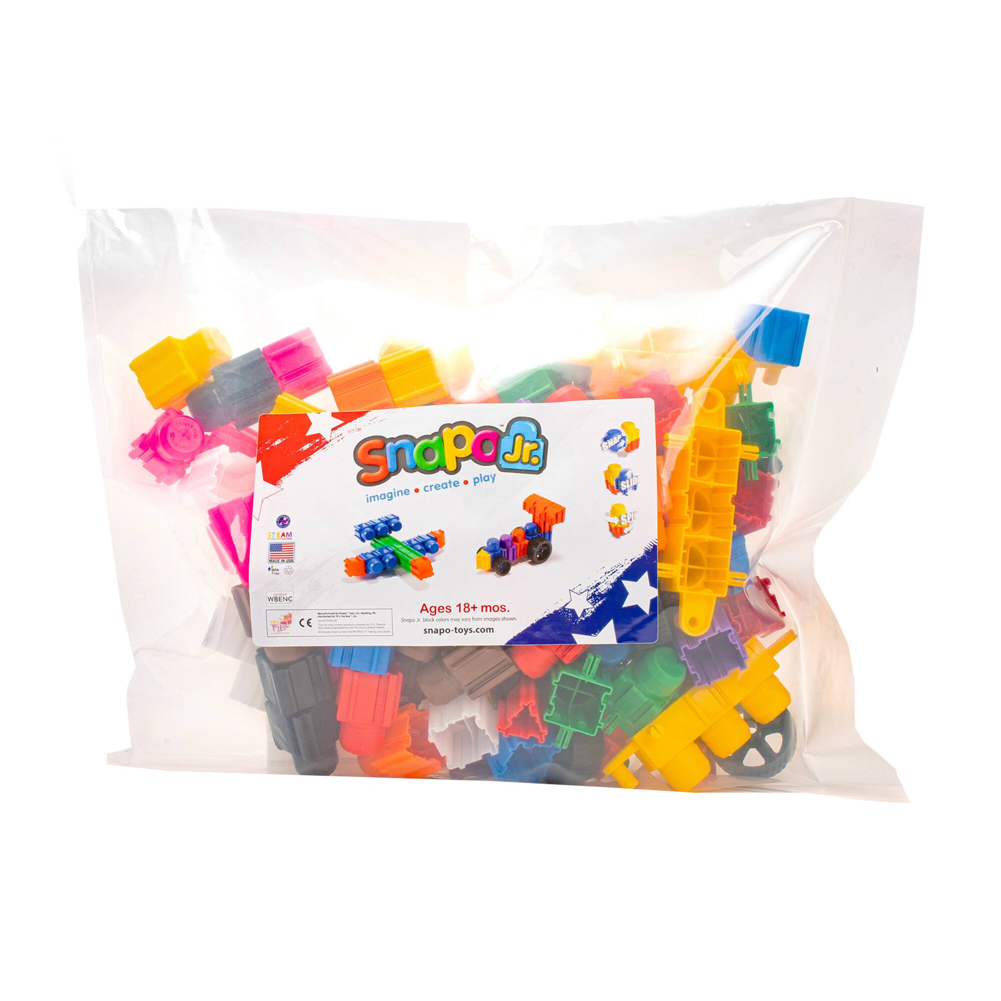 Snapo™ Jr. Building Blocks Deluxe Creator Kit
